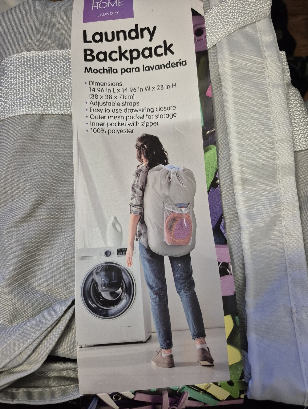 Easy Home Laundry Backpack